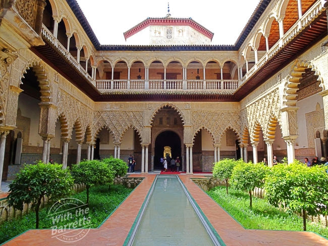 Courtyard at Real Alcazar