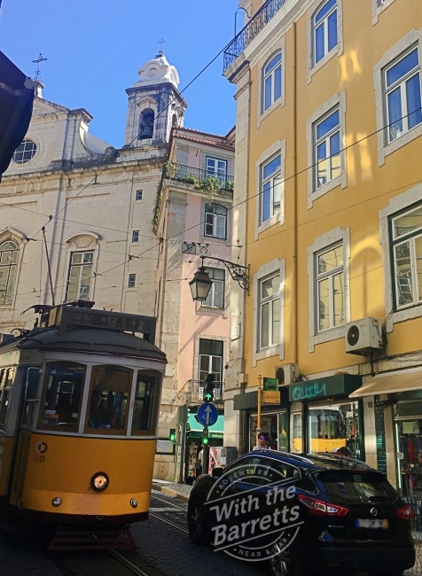 Tram in Lisbon